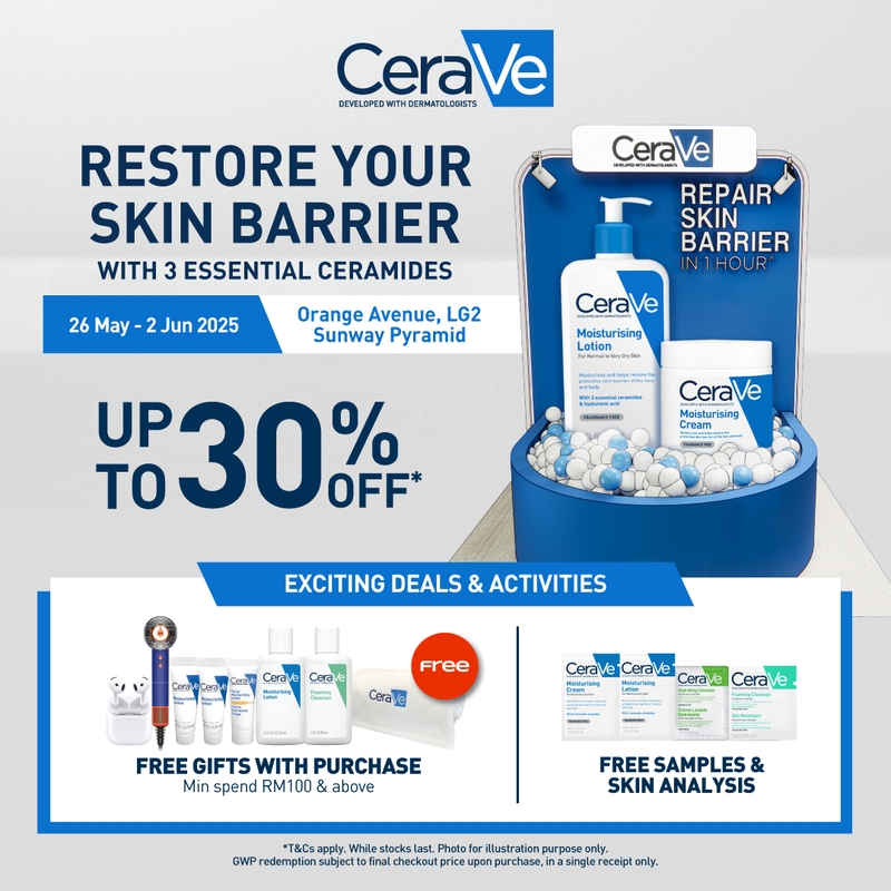 CeraVe x Watsons