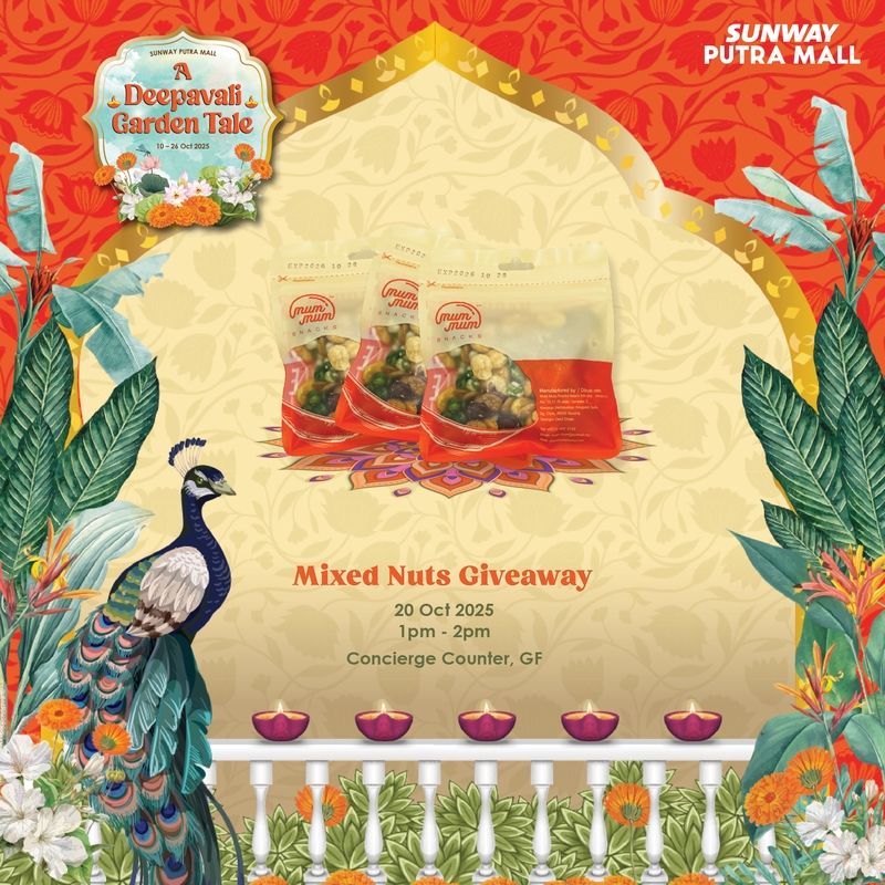 Deepavali Garden Tale - Giveaway