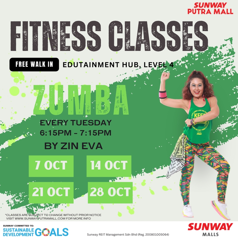 Zumba Classes Every Tuesday