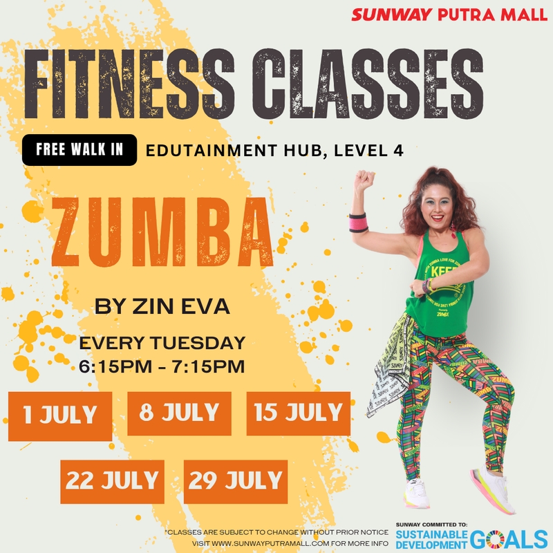 Zumba Classes Every Tuesday