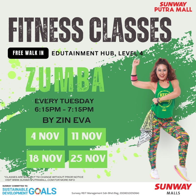 Zumba Classes Every Tuesday