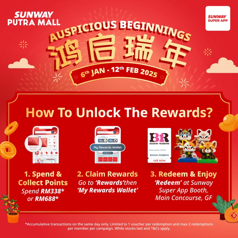 Auspicious Rewards with Sunway Super App! - 2