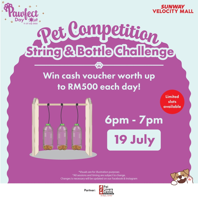 Pet Competition – String & Bottle Challenge