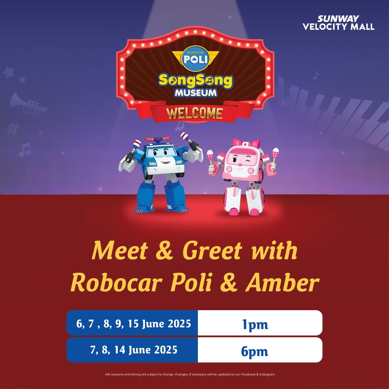 Meet & Greet with Robocar Poli & Amber