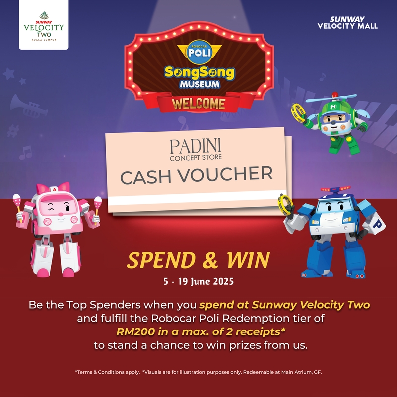 Robocar Poli - Sunway Velocity Two Top Spender