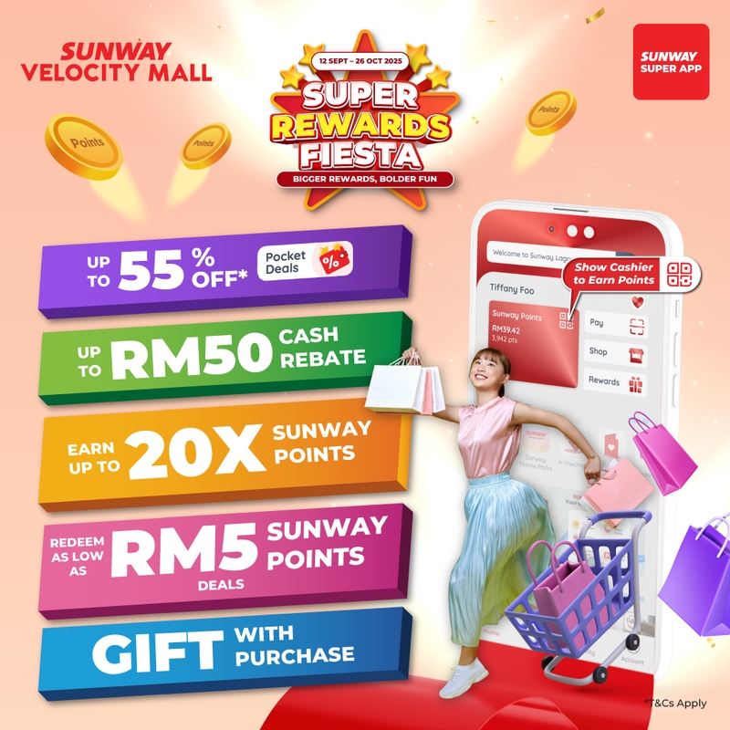 Sunway Super App - Super Rewards Fiesta