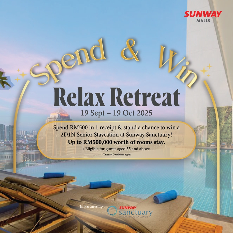 Staycation at Sunway Sanctuary!