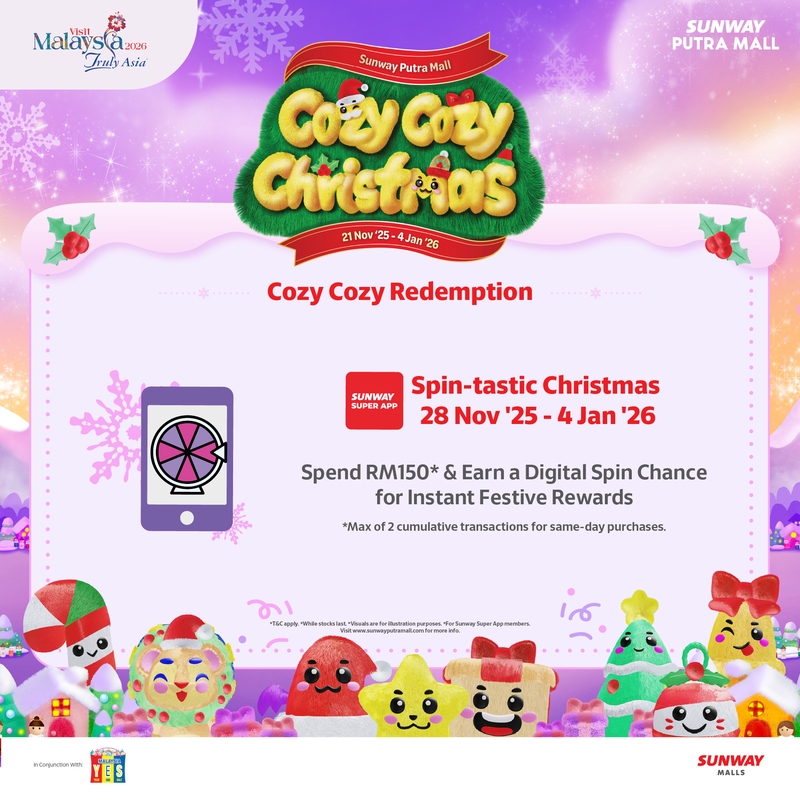 Sunway Super App Spin-Tastic Christmas