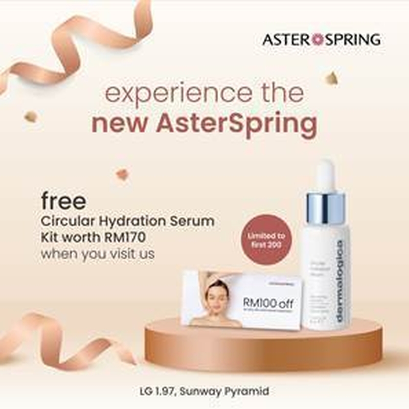 Celebrate the reopening of AsterSpring from 4–6 October