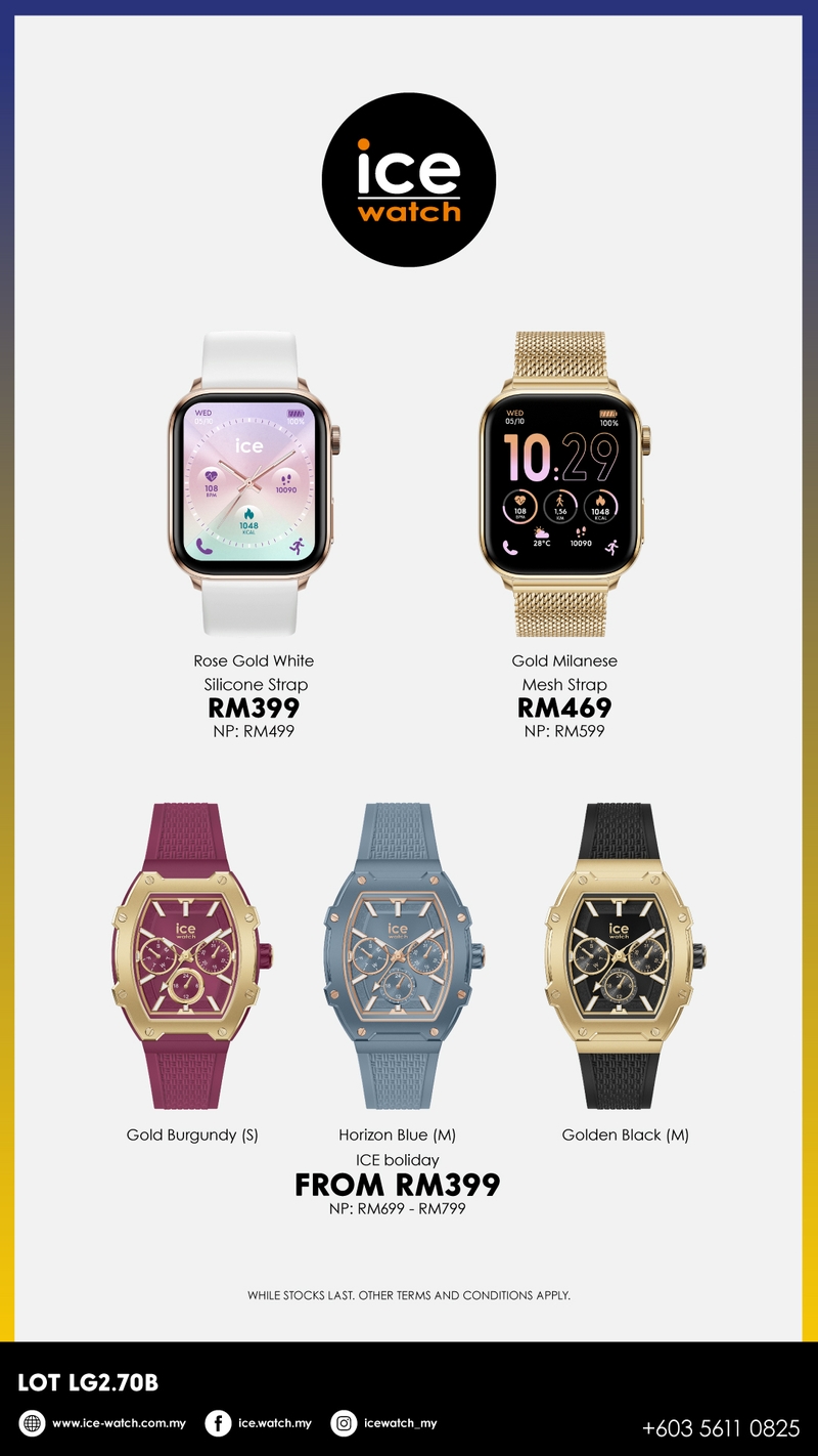 From now until 30 September 2025, discover exclusive deals on stylish timepieces that elevate your l