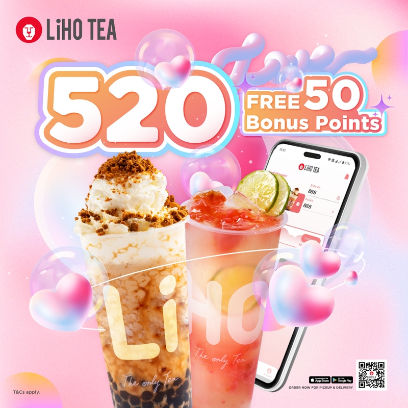 Celebrate 520 Special with LiHO TEA