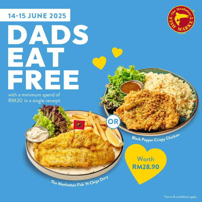 🎉 Dads Eat FREE this Father’s Day! 👔