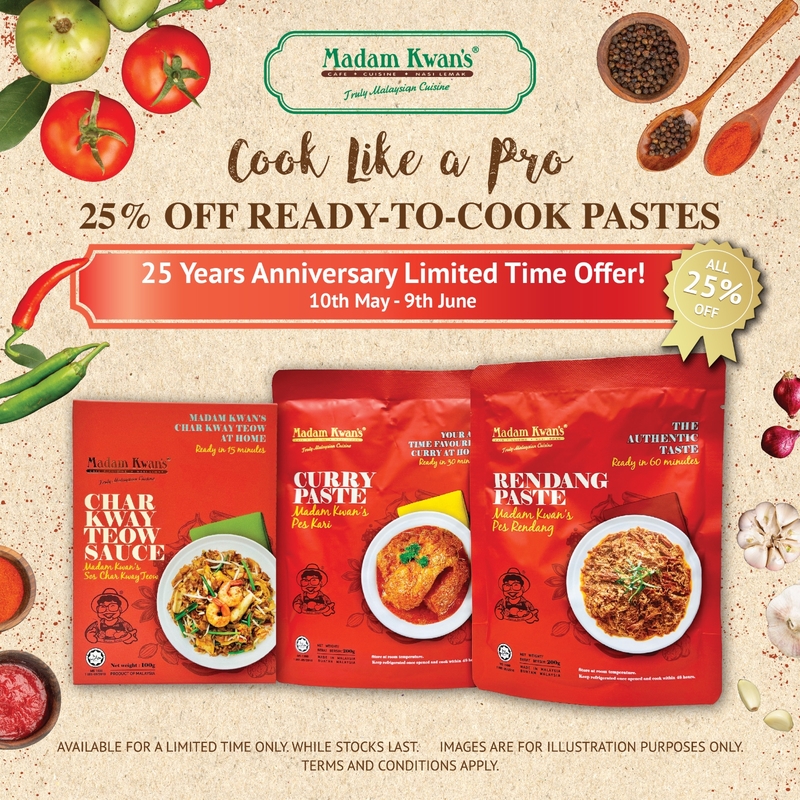 25% off on all our Ready-to-Cook Pastes