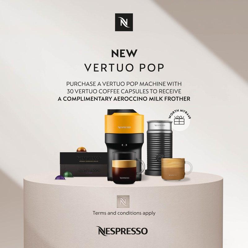 Elevate Your Coffee Moments with Vertuo Pop