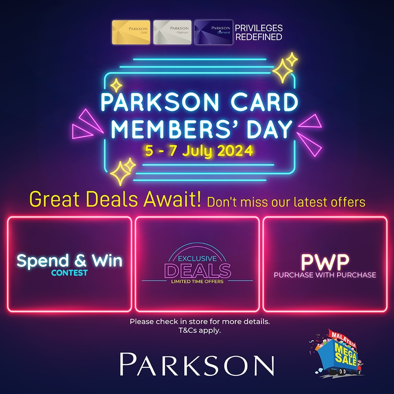 Parkson Card Members’ Day