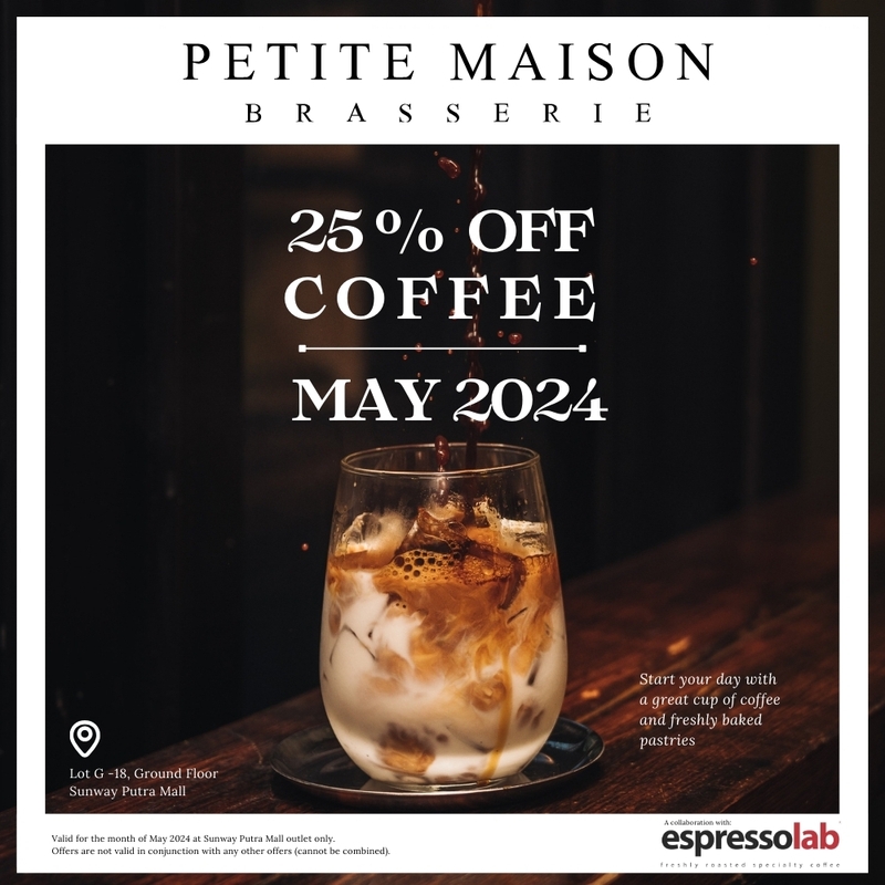 25% off any Coffee