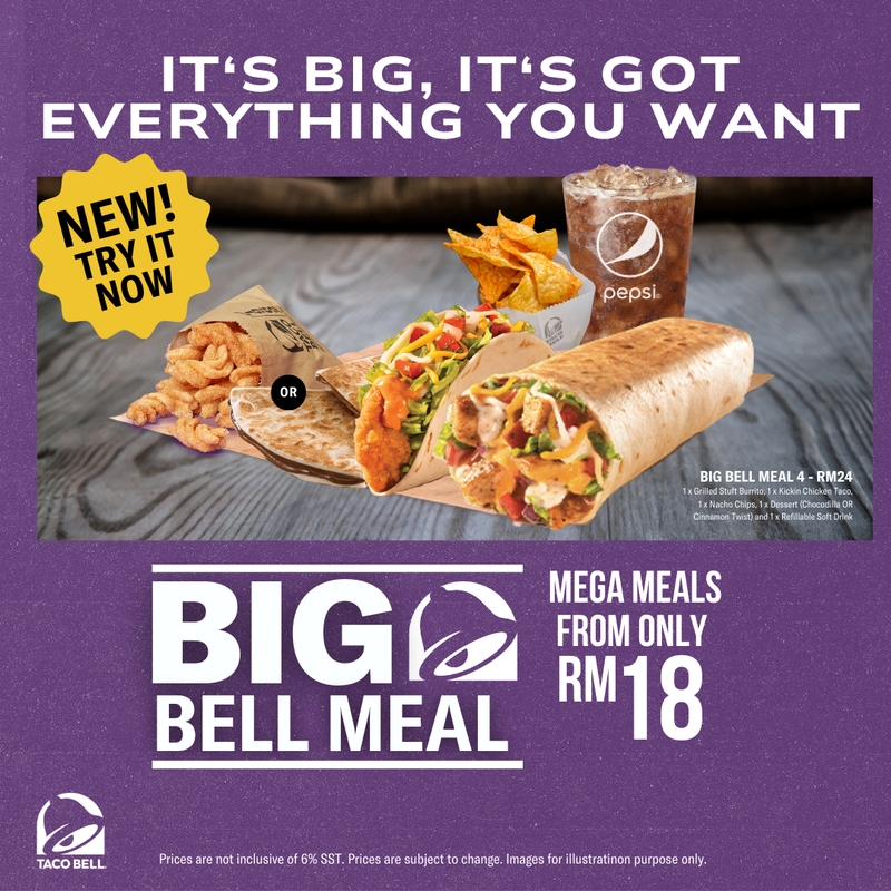 Big Bell Meal is Here!