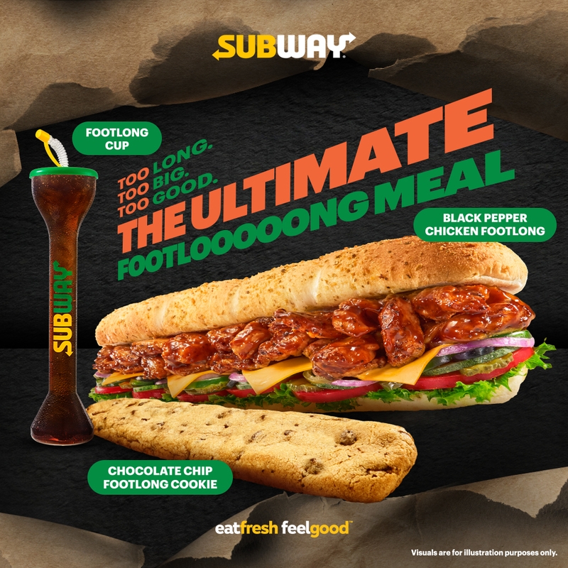 Subway- Ultimate Footlong Meal