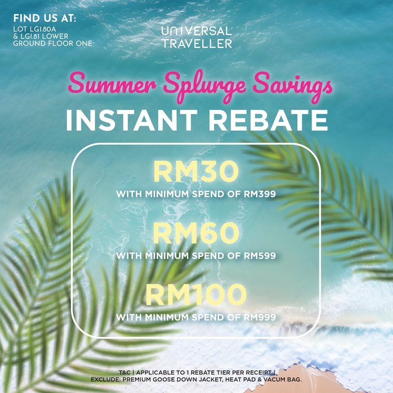 Instant rebates not to be missed